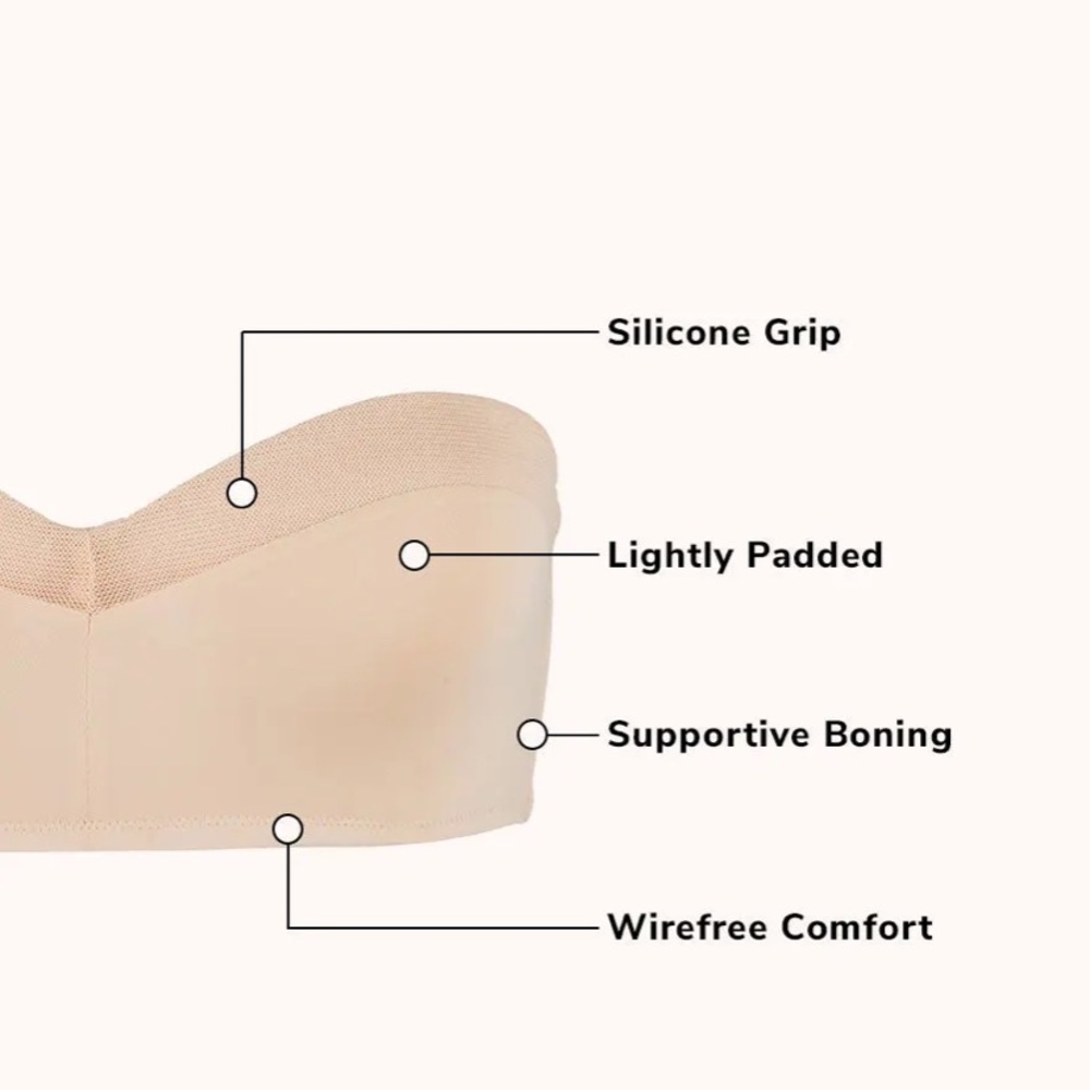 Nwt No-Wire Strapless Bra Bundle - image 7